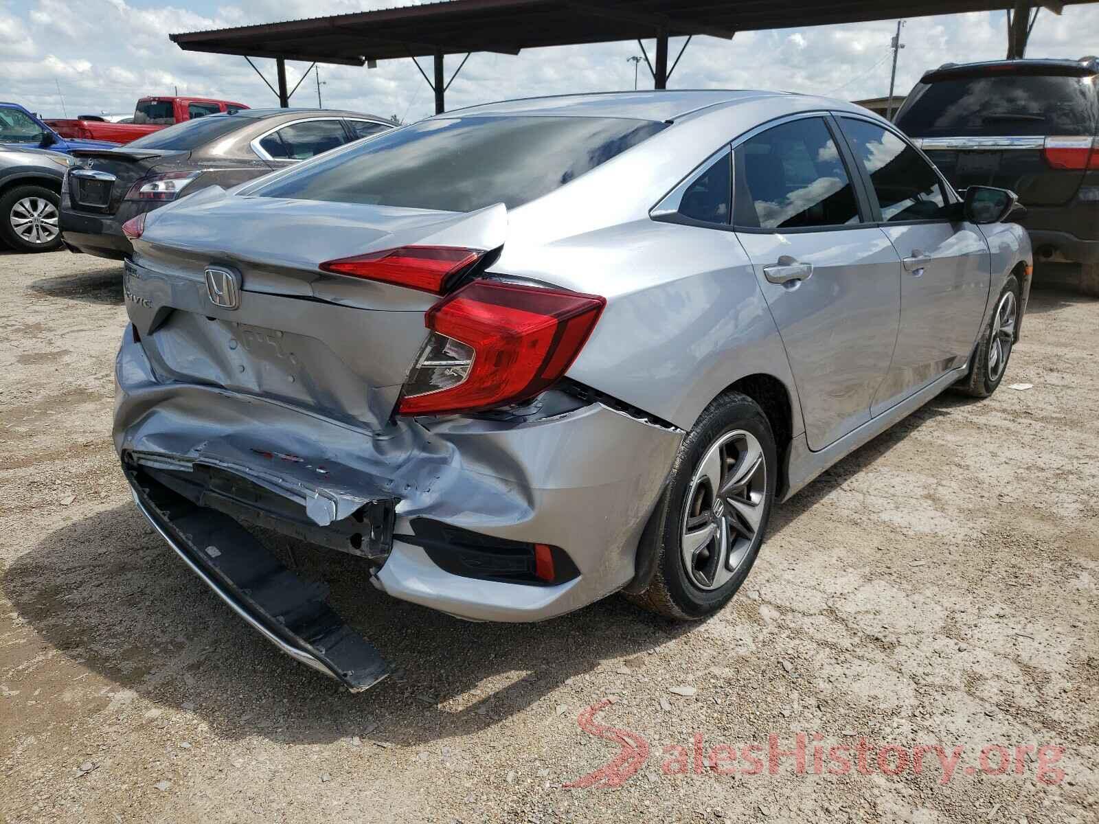 19XFC2F6XKE030318 2019 HONDA CIVIC