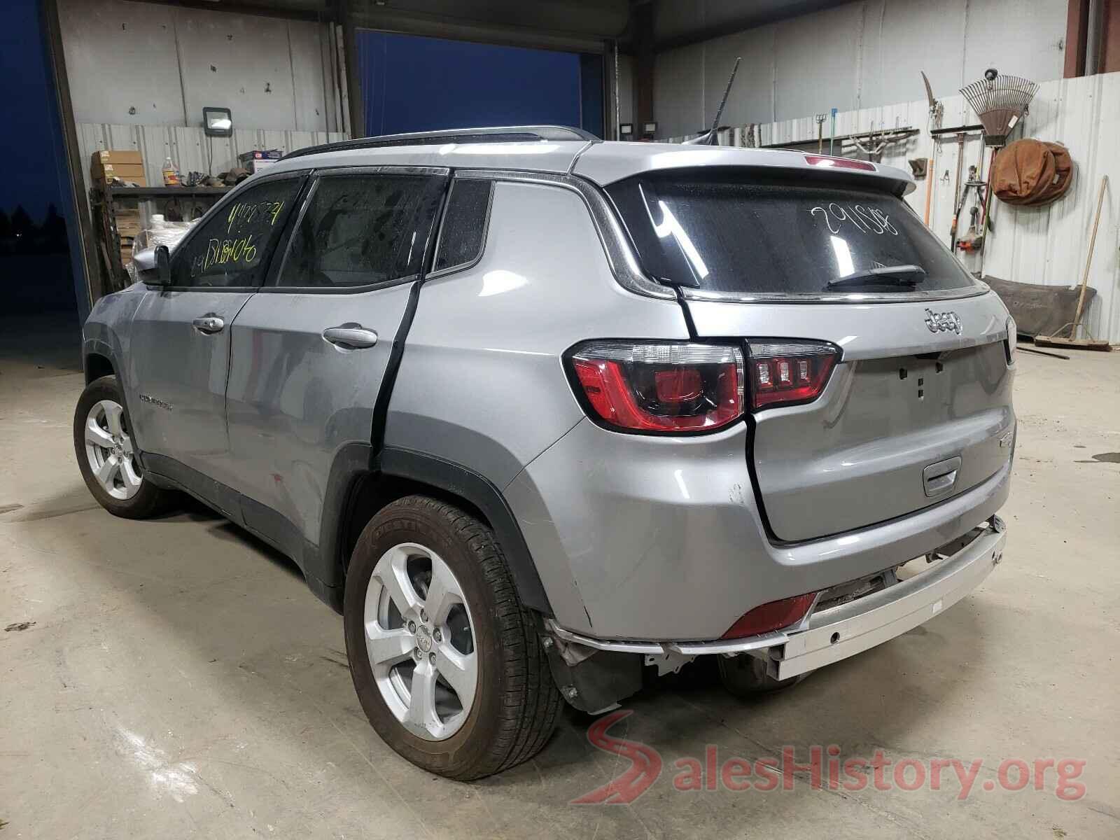 3C4NJCBB0KT852213 2019 JEEP COMPASS