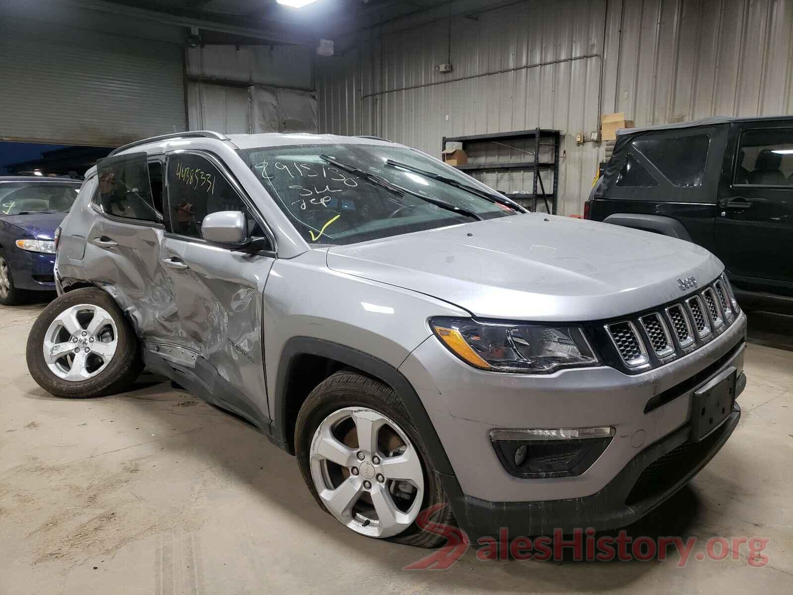 3C4NJCBB0KT852213 2019 JEEP COMPASS