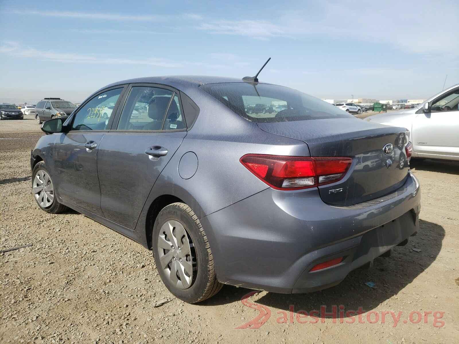 3KPA24AB8KE164192 2019 KIA RIO