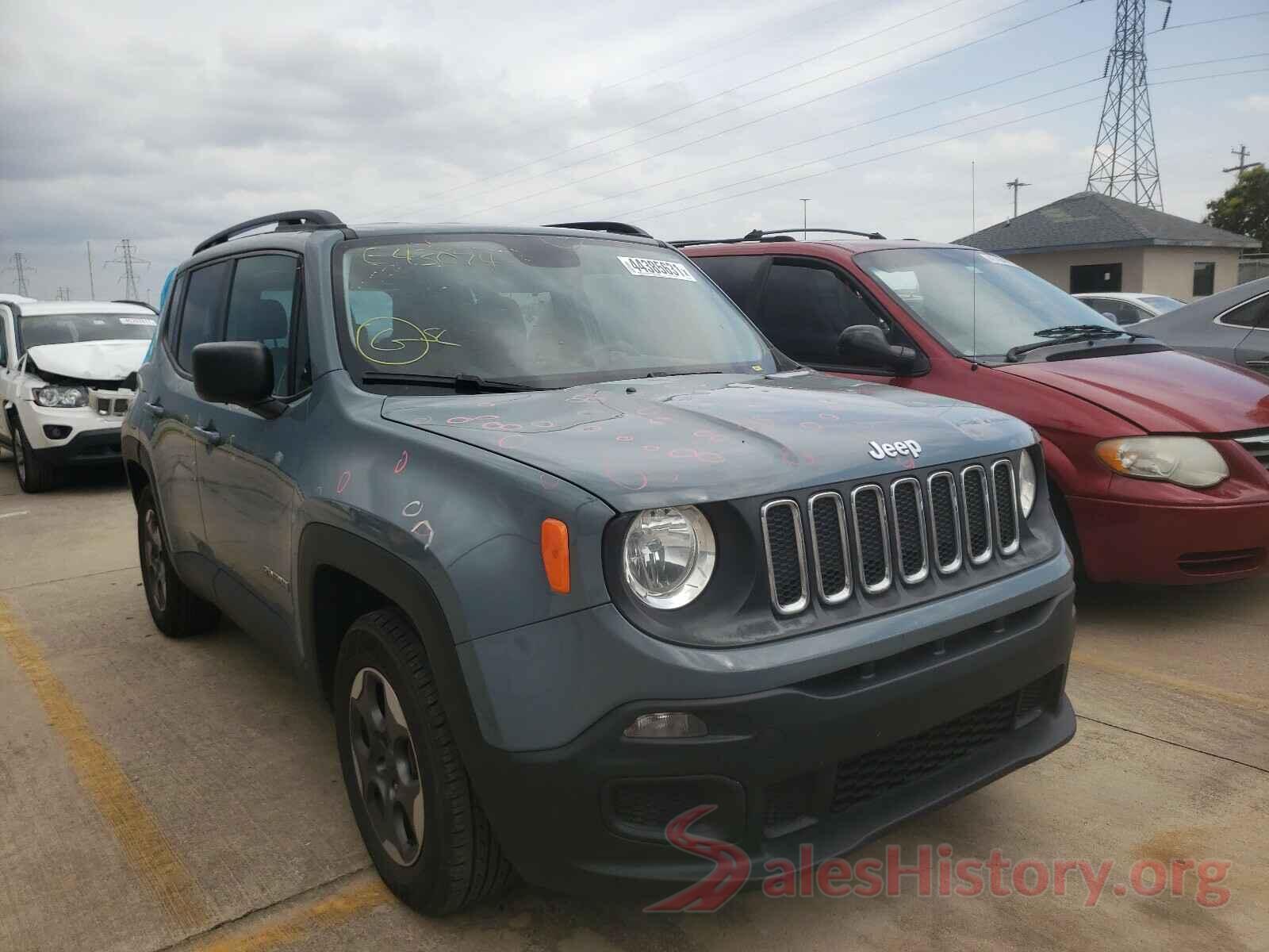 ZACCJAAB9HPE43074 2017 JEEP RENEGADE