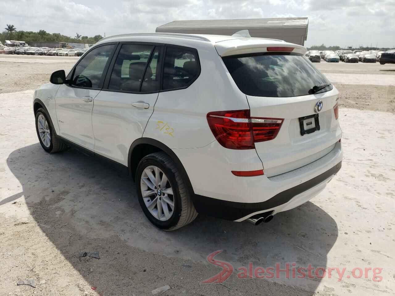 5UXWZ7C39H0V93334 2017 BMW X3