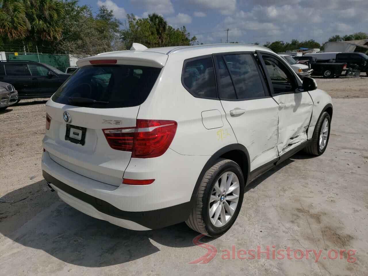 5UXWZ7C39H0V93334 2017 BMW X3