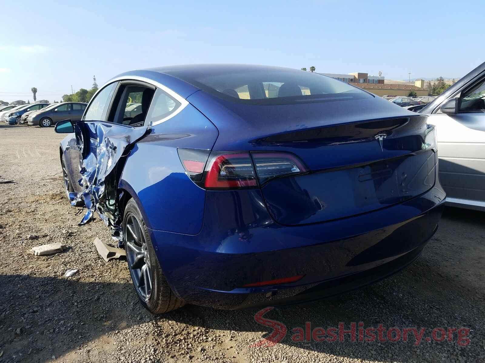 5YJ3E1EA7JF038267 2018 TESLA MODEL 3