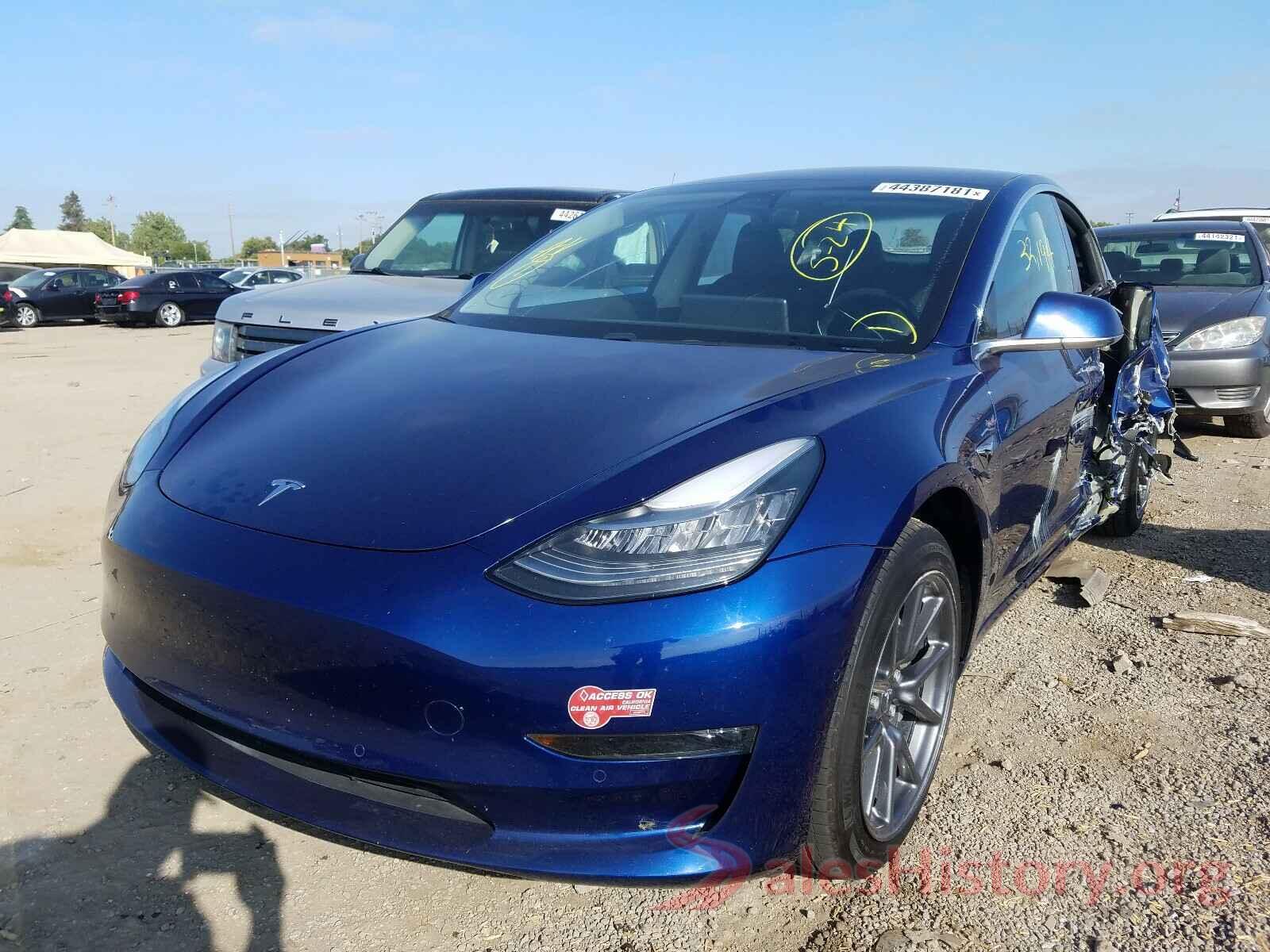 5YJ3E1EA7JF038267 2018 TESLA MODEL 3