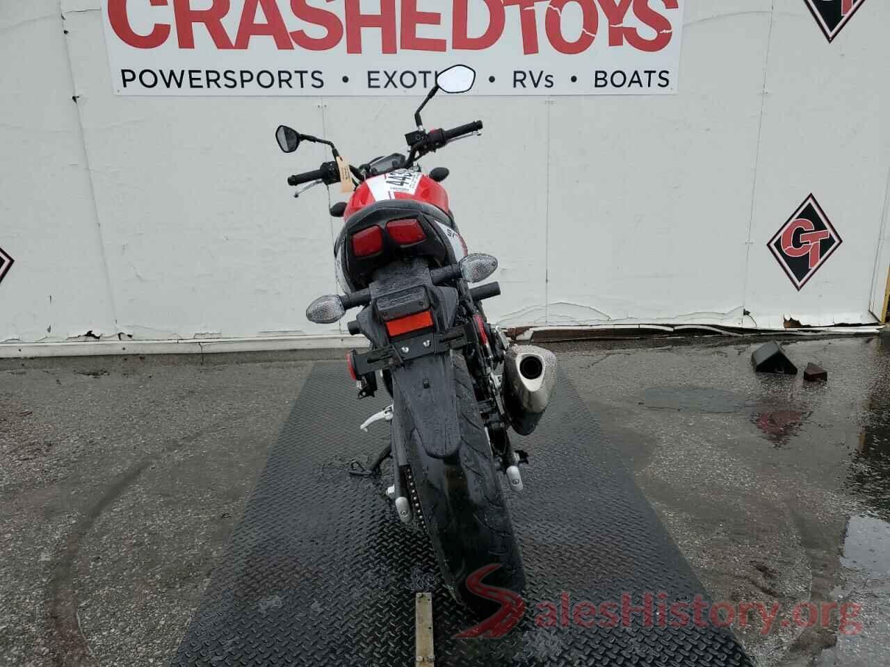 JS1VP55B0H2100652 2017 SUZUKI SV650