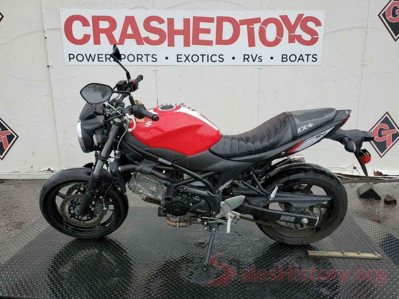 JS1VP55B0H2100652 2017 SUZUKI SV650