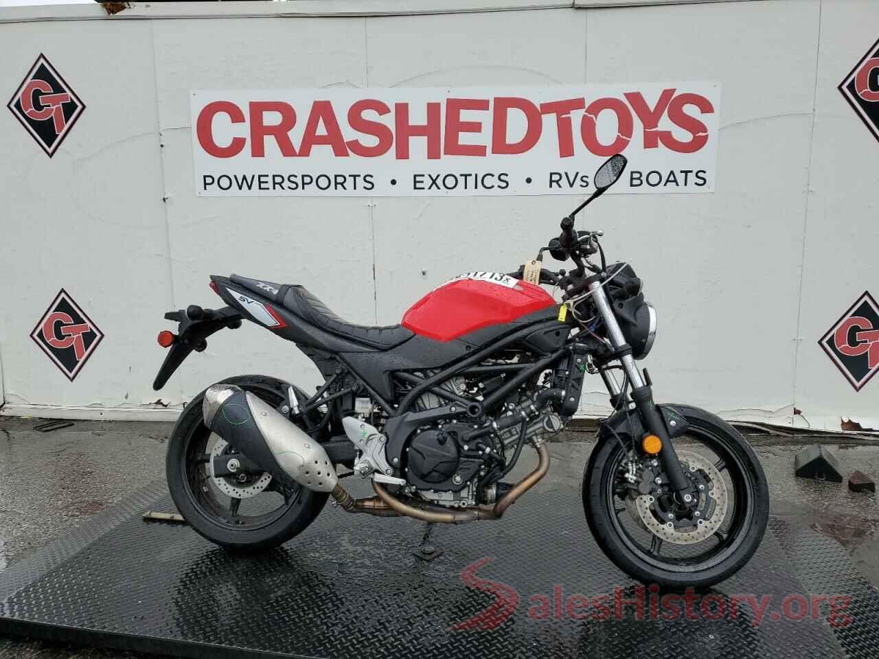 JS1VP55B0H2100652 2017 SUZUKI SV650