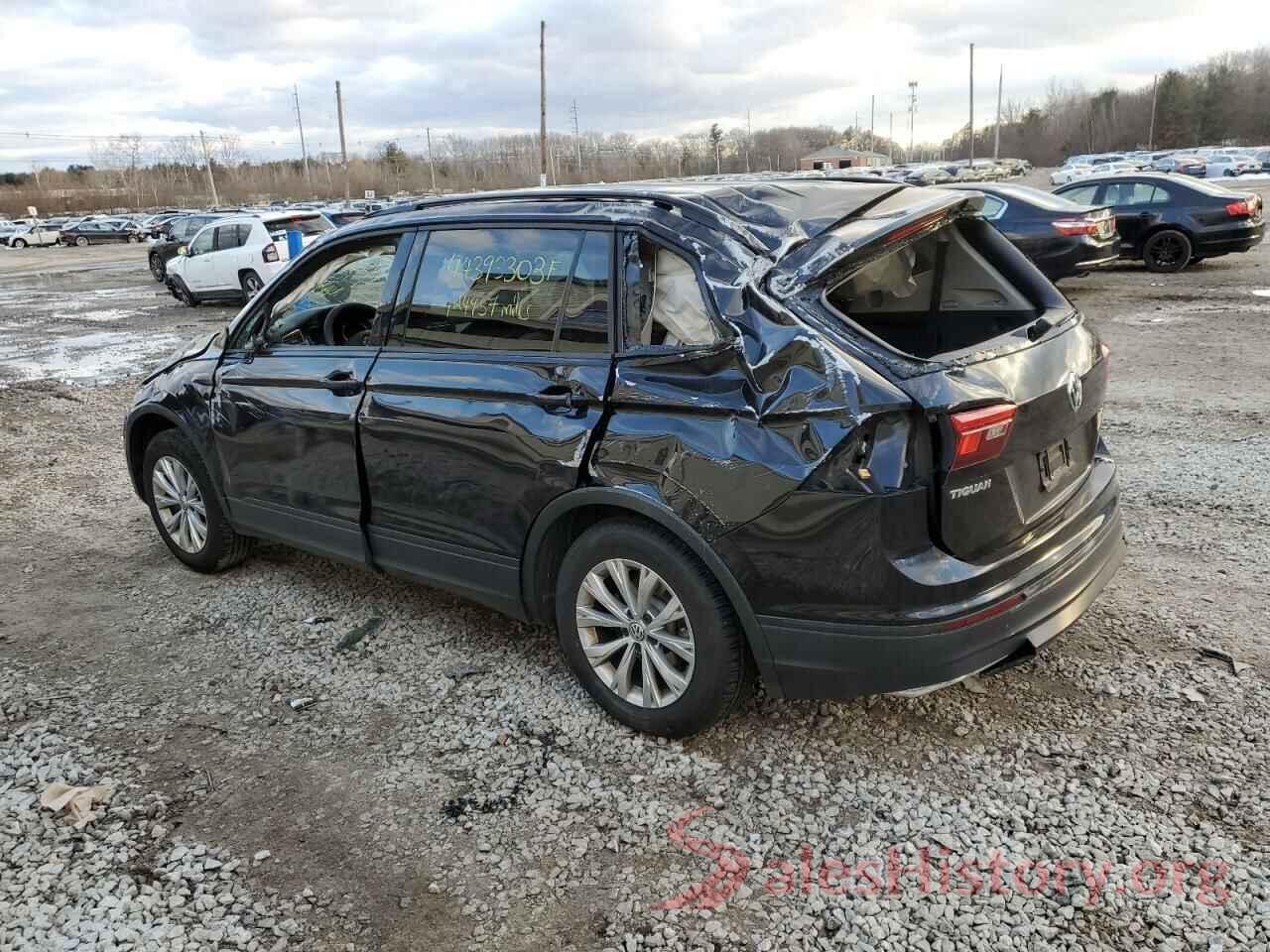 3VV1B7AX2KM090322 2019 VOLKSWAGEN TIGUAN