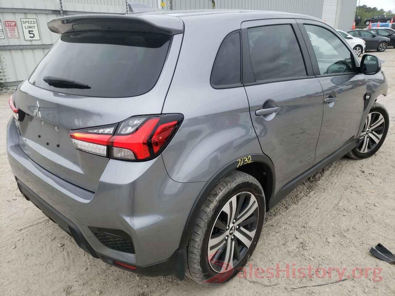 JA4APUAU0MU034747 2021 MITSUBISHI OUTLANDER