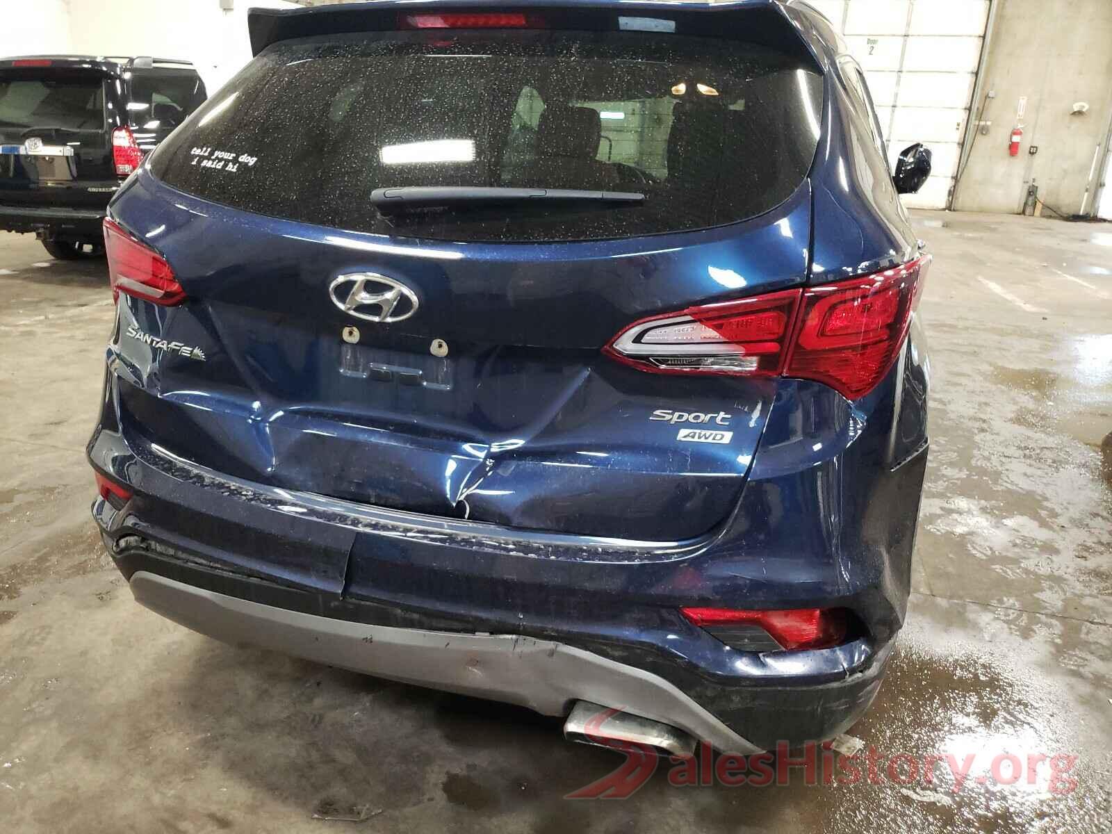 5XYZUDLBXHG491568 2017 HYUNDAI SANTA FE