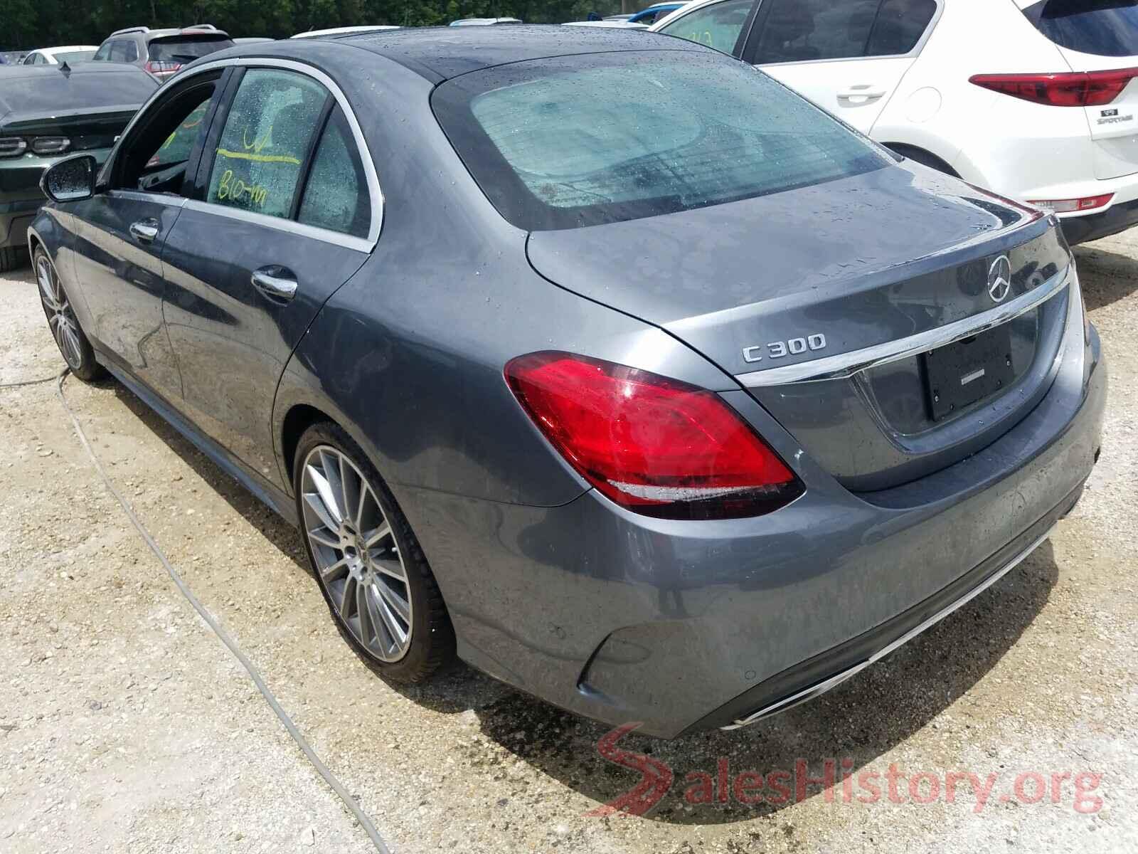 55SWF8DB0KU296353 2019 MERCEDES-BENZ C CLASS