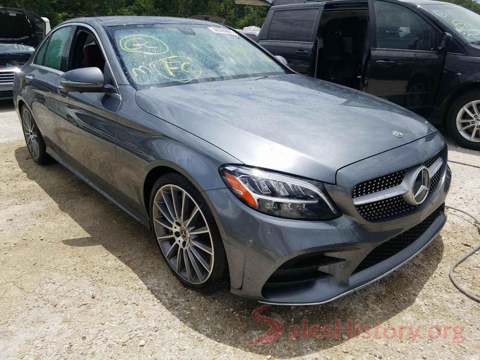 55SWF8DB0KU296353 2019 MERCEDES-BENZ C CLASS