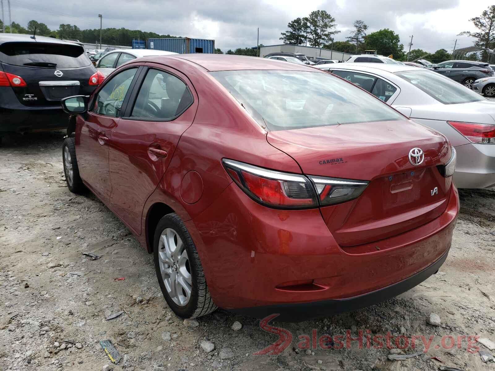 3MYDLBYV1HY181925 2017 TOYOTA YARIS