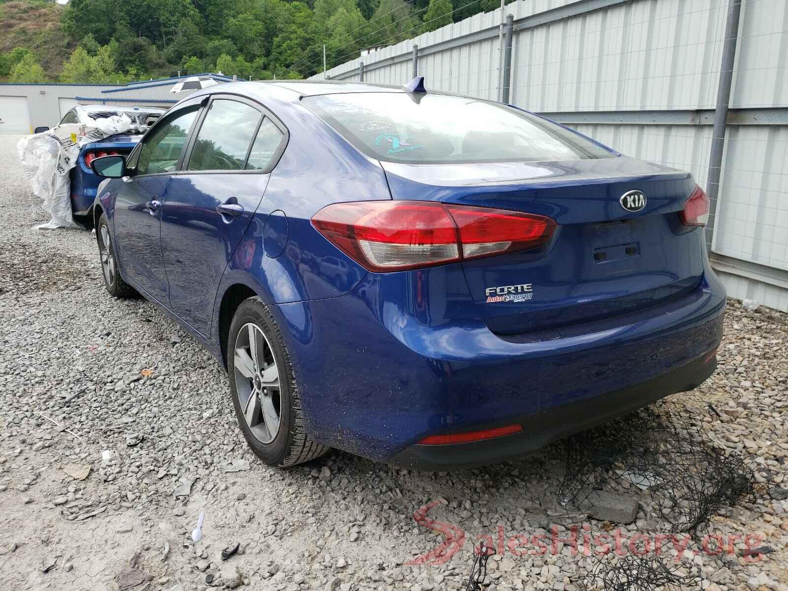 3KPFL4A7XJE166541 2018 KIA FORTE