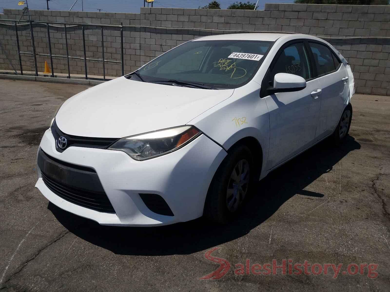 5YFBURHE9GP382837 2016 TOYOTA COROLLA