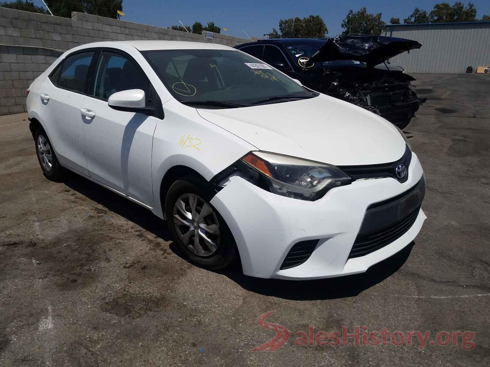 5YFBURHE9GP382837 2016 TOYOTA COROLLA