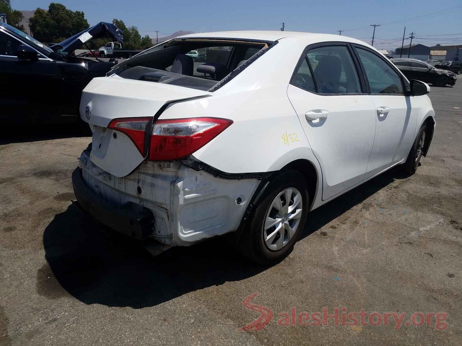 5YFBURHE9GP382837 2016 TOYOTA COROLLA