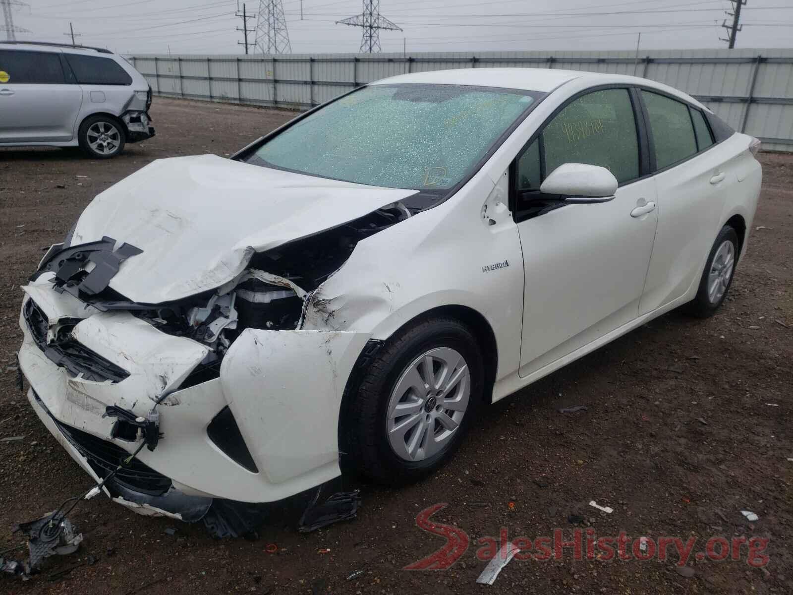 JTDKBRFU1G3001278 2016 TOYOTA PRIUS