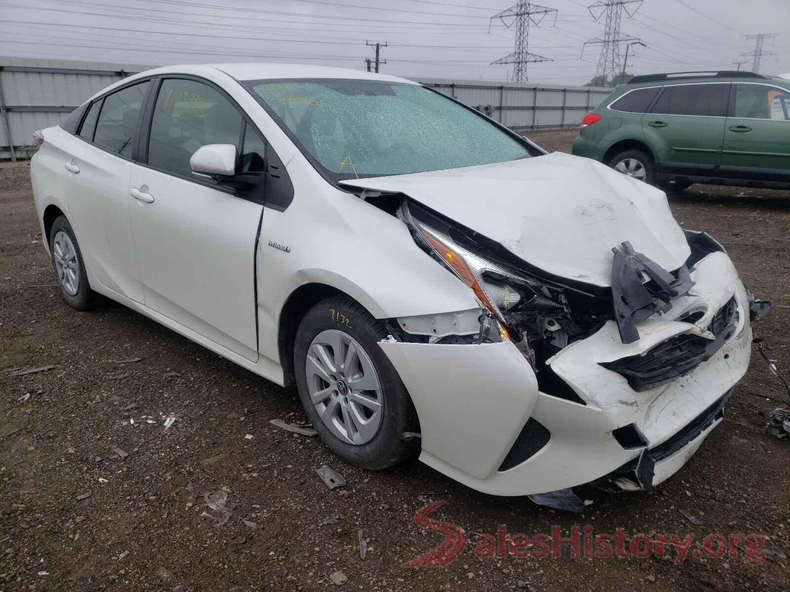 JTDKBRFU1G3001278 2016 TOYOTA PRIUS