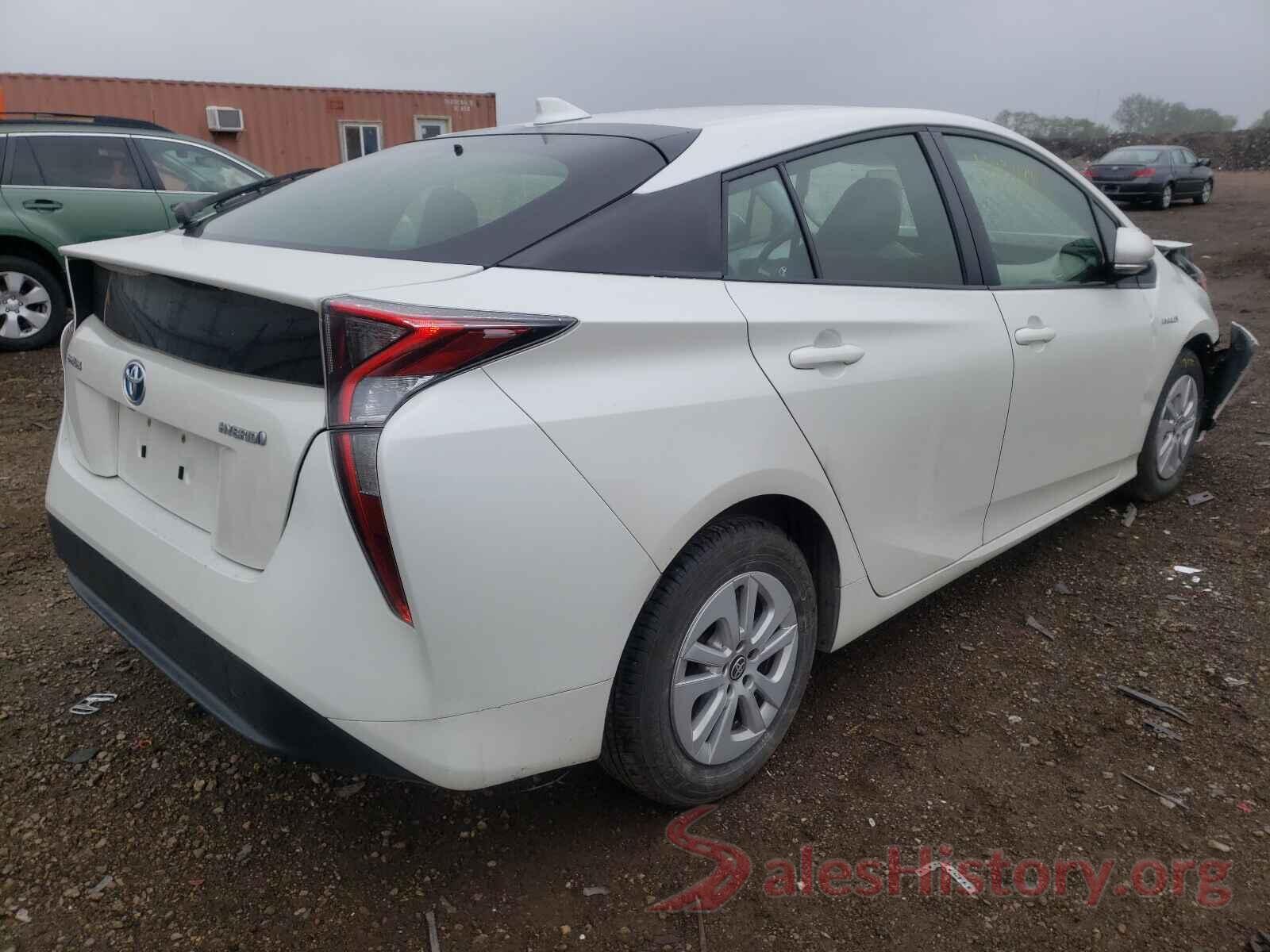 JTDKBRFU1G3001278 2016 TOYOTA PRIUS