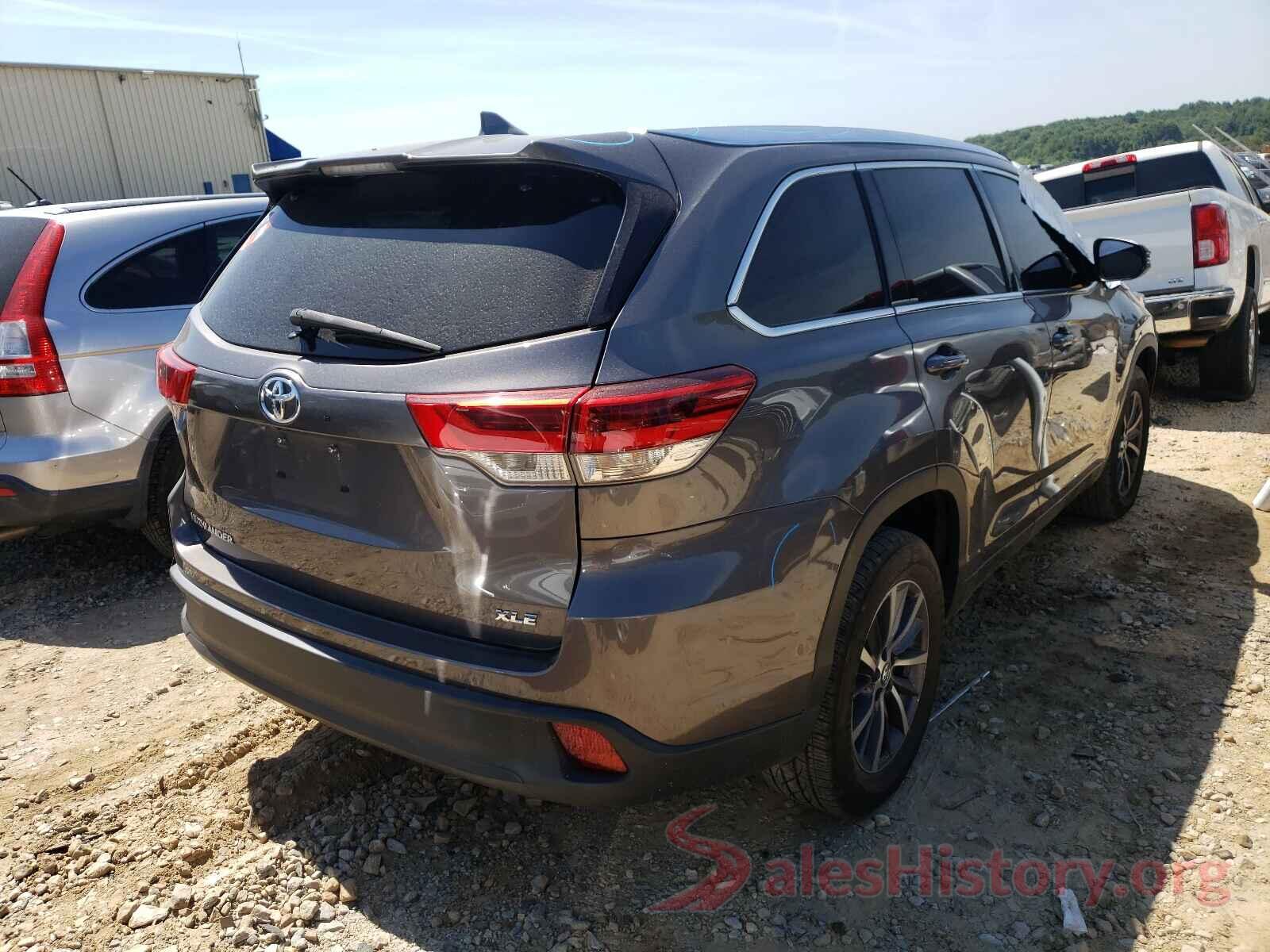 5TDKZRFH6JS528186 2018 TOYOTA HIGHLANDER