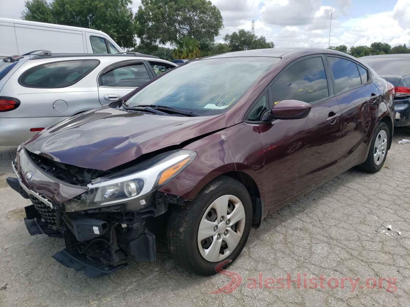 3KPFK4A77HE106519 2017 KIA FORTE