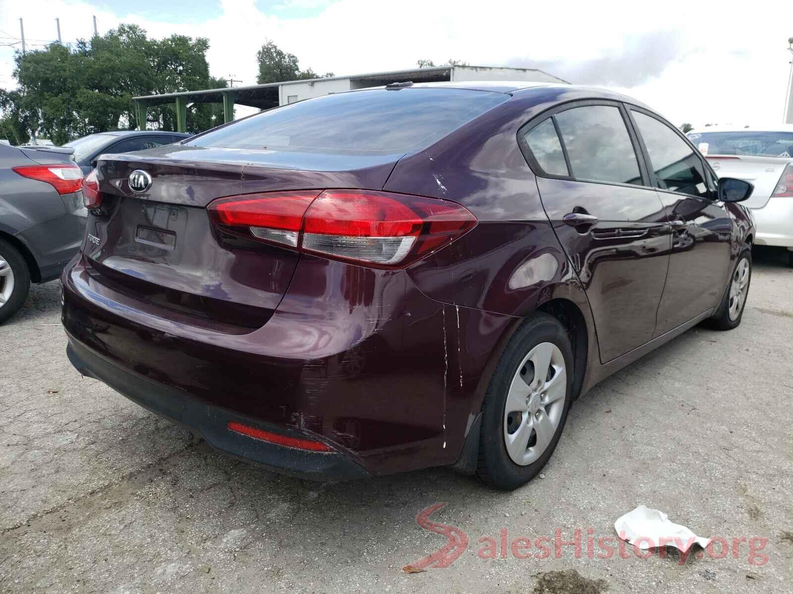 3KPFK4A77HE106519 2017 KIA FORTE