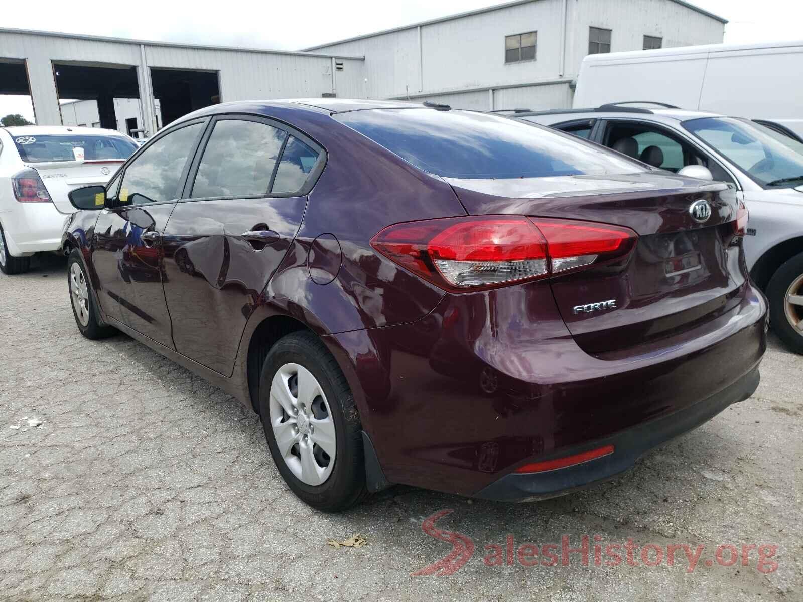 3KPFK4A77HE106519 2017 KIA FORTE