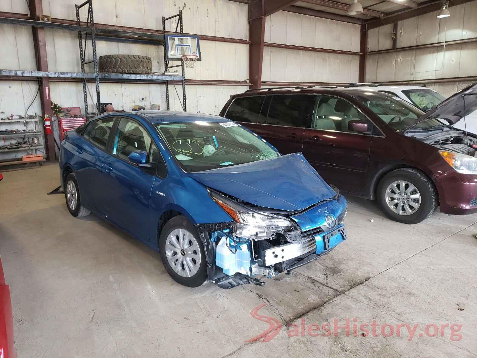 JTDKARFU8K3071212 2019 TOYOTA PRIUS