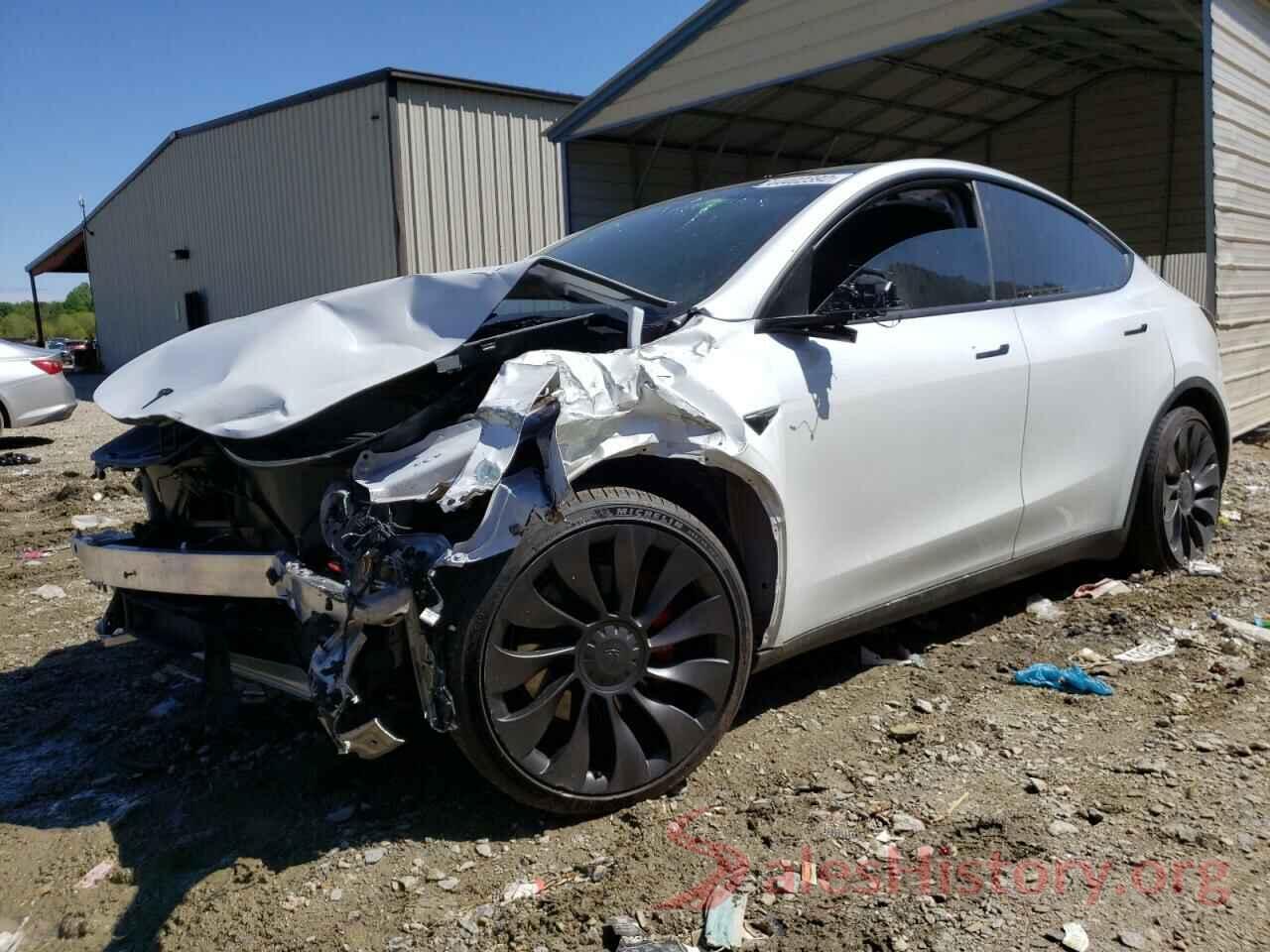 7SAYGDEF7NF326568 2022 TESLA MODEL Y