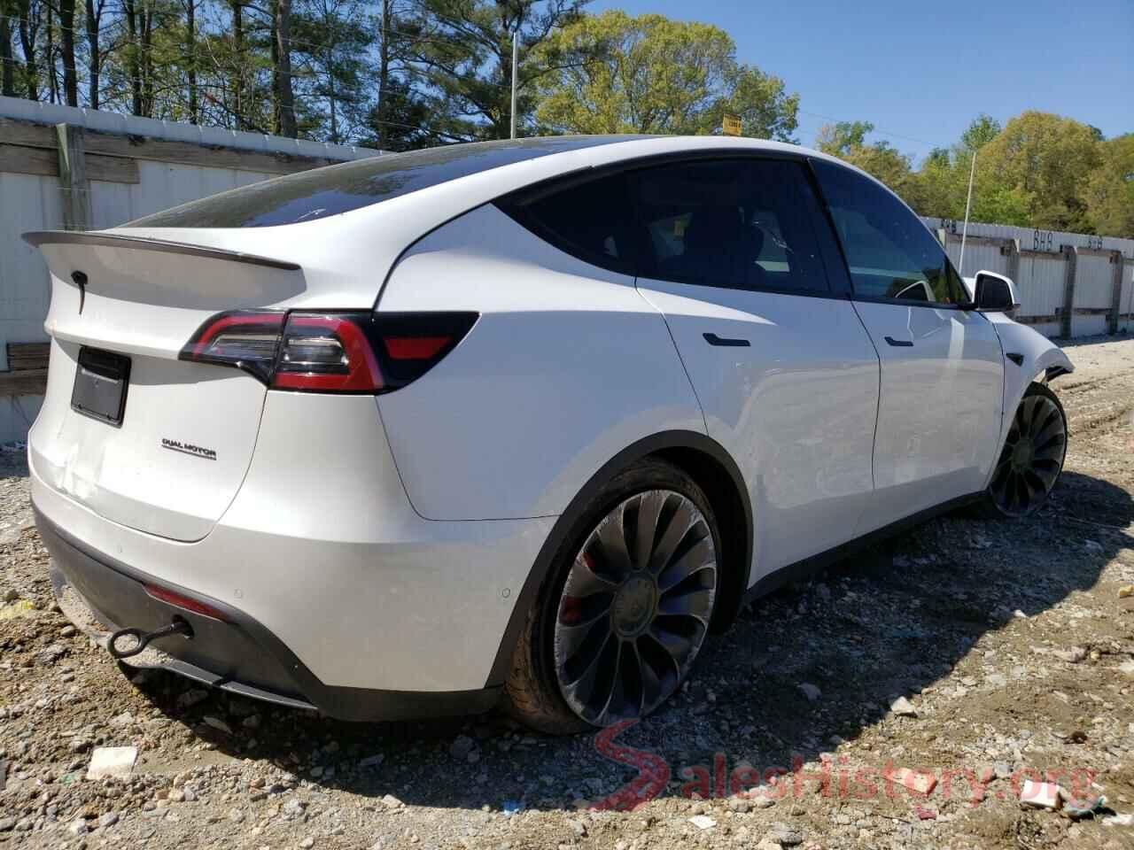 7SAYGDEF7NF326568 2022 TESLA MODEL Y