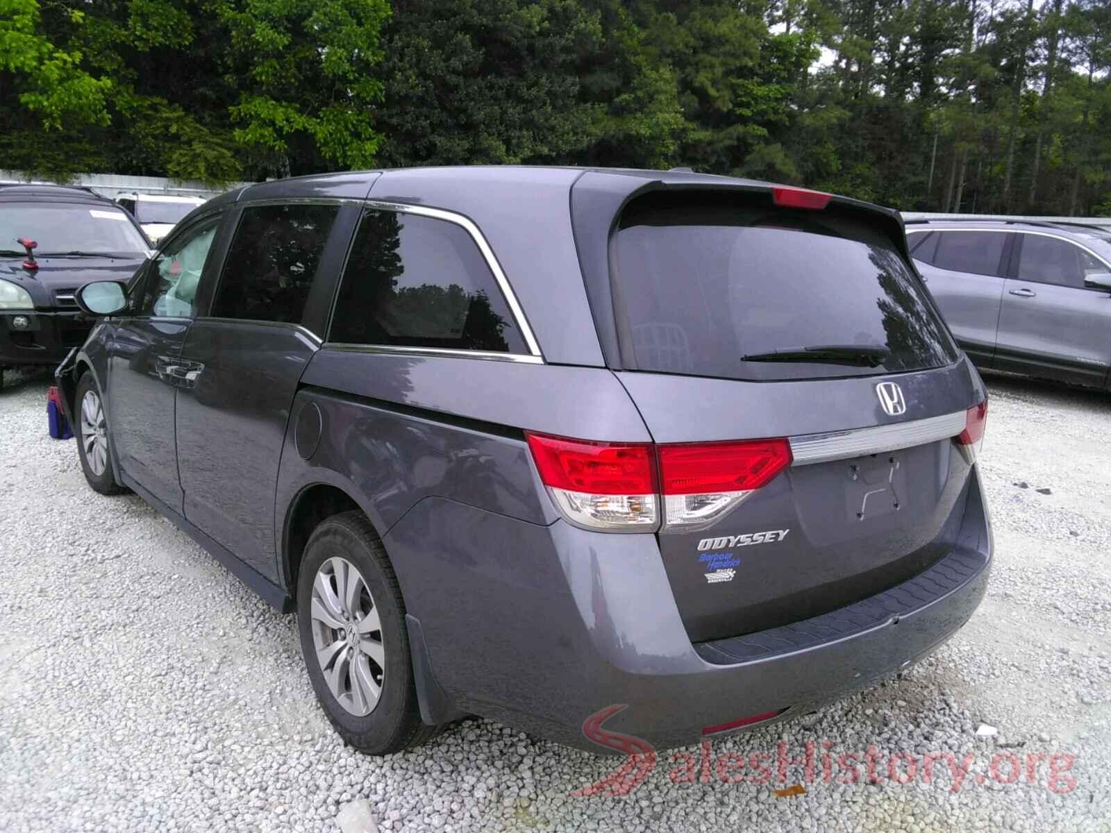 5FNRL5H68HB010616 2017 HONDA ODYSSEY