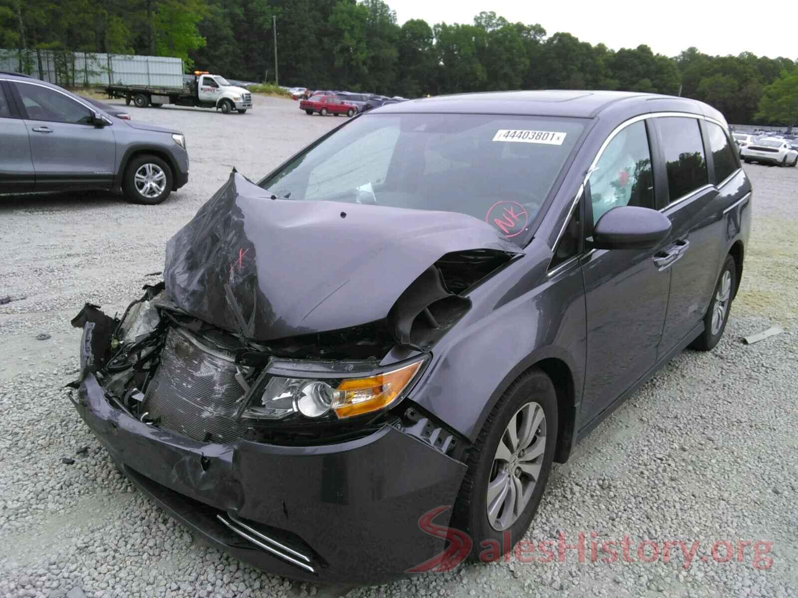 5FNRL5H68HB010616 2017 HONDA ODYSSEY