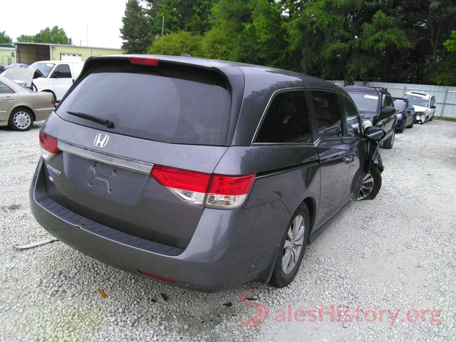 5FNRL5H68HB010616 2017 HONDA ODYSSEY