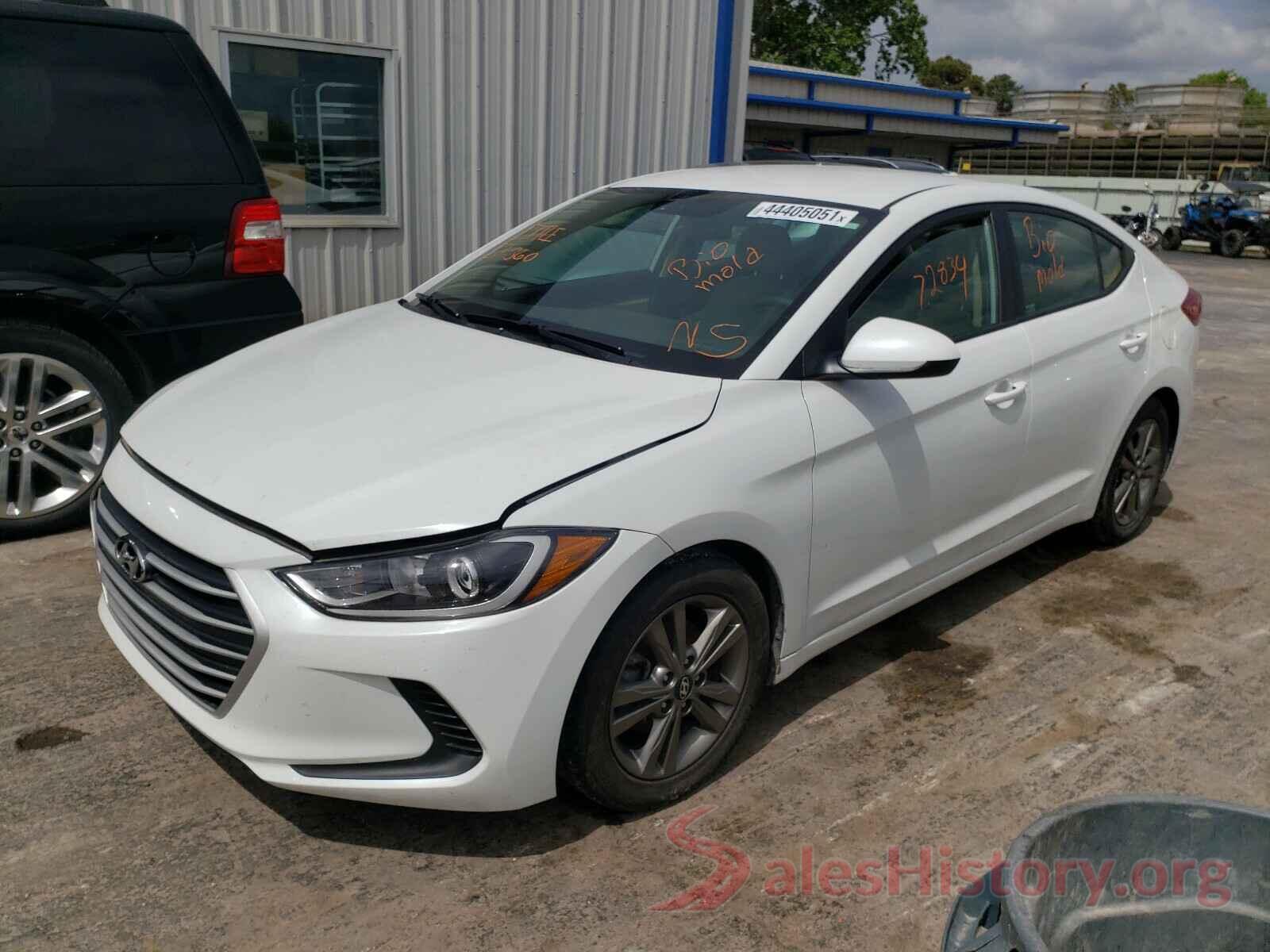 5NPD84LF2JH374549 2018 HYUNDAI ELANTRA