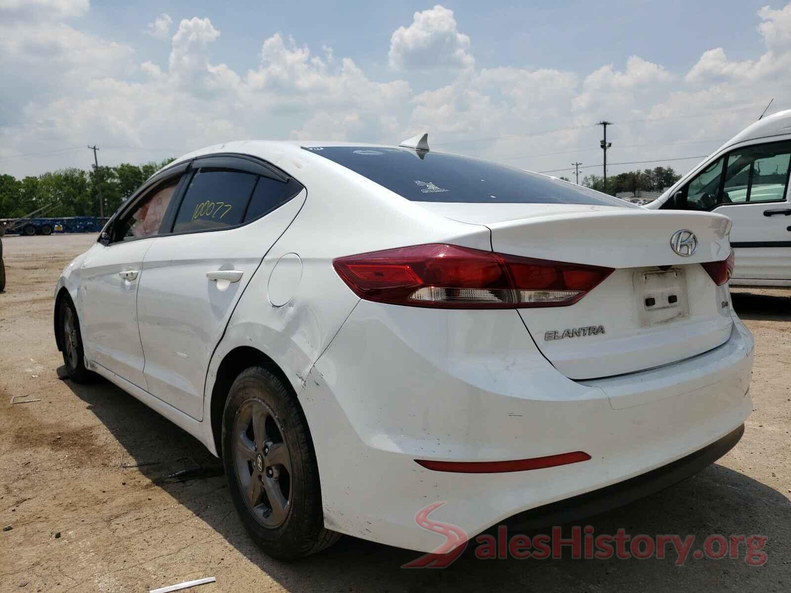 5NPD94LA7HH074758 2017 HYUNDAI ELANTRA