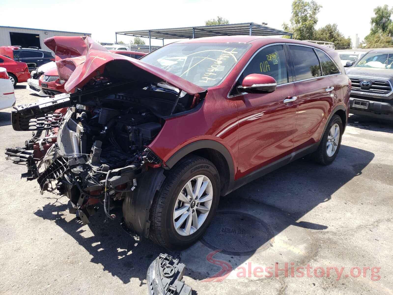 5XYPG4A37KG566437 2019 KIA SORENTO