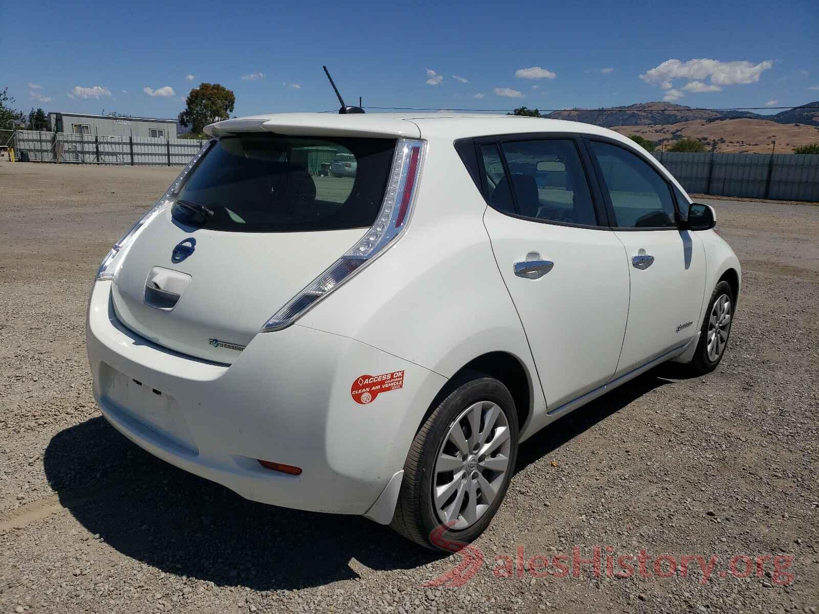 1N4BZ0CP3GC314053 2016 NISSAN LEAF