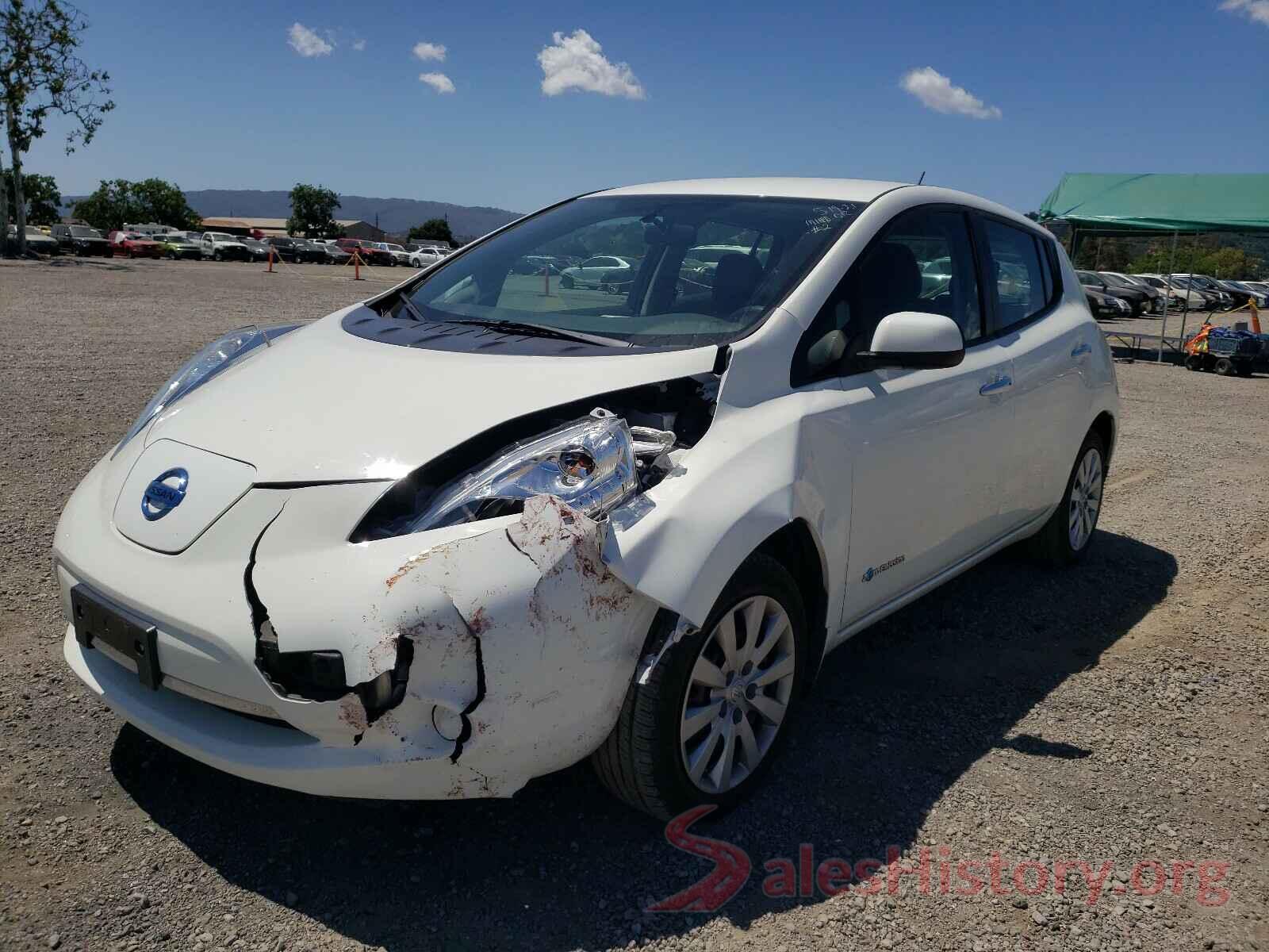 1N4BZ0CP3GC314053 2016 NISSAN LEAF