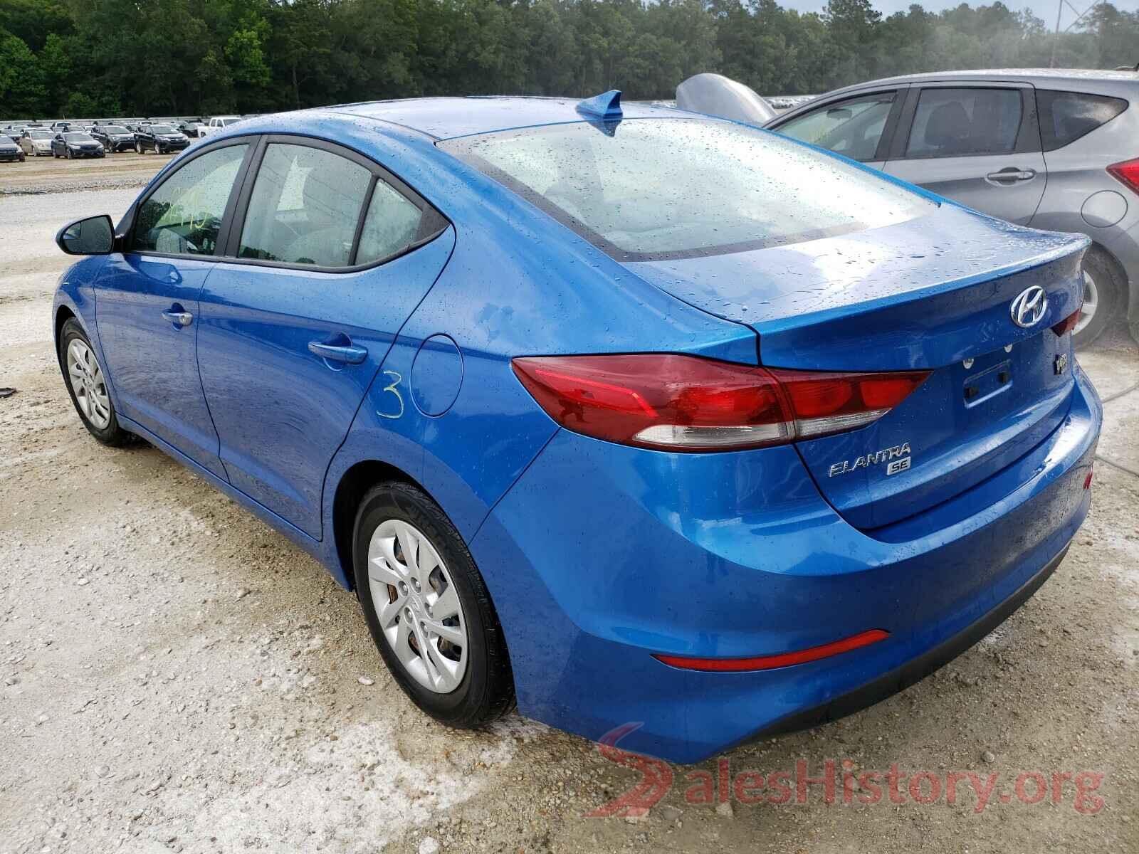 KMHD74LF0HU101267 2017 HYUNDAI ELANTRA