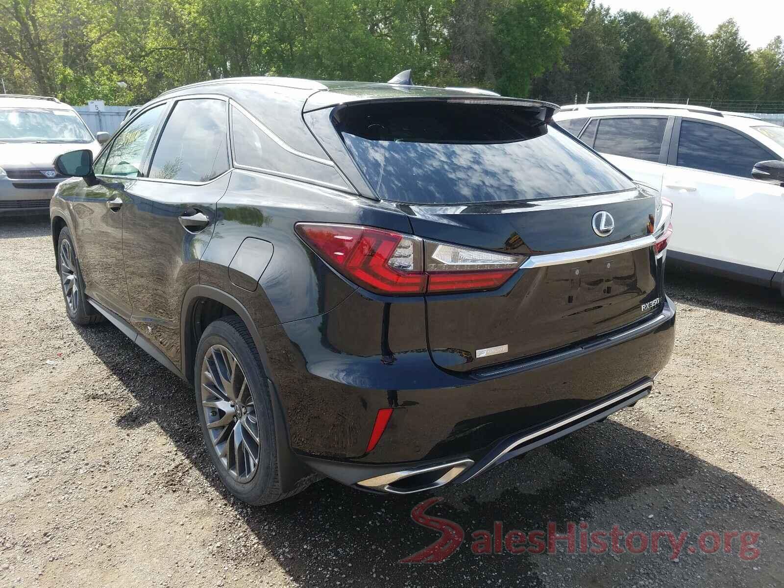 2T2BZMCA4JC161030 2018 LEXUS RX350