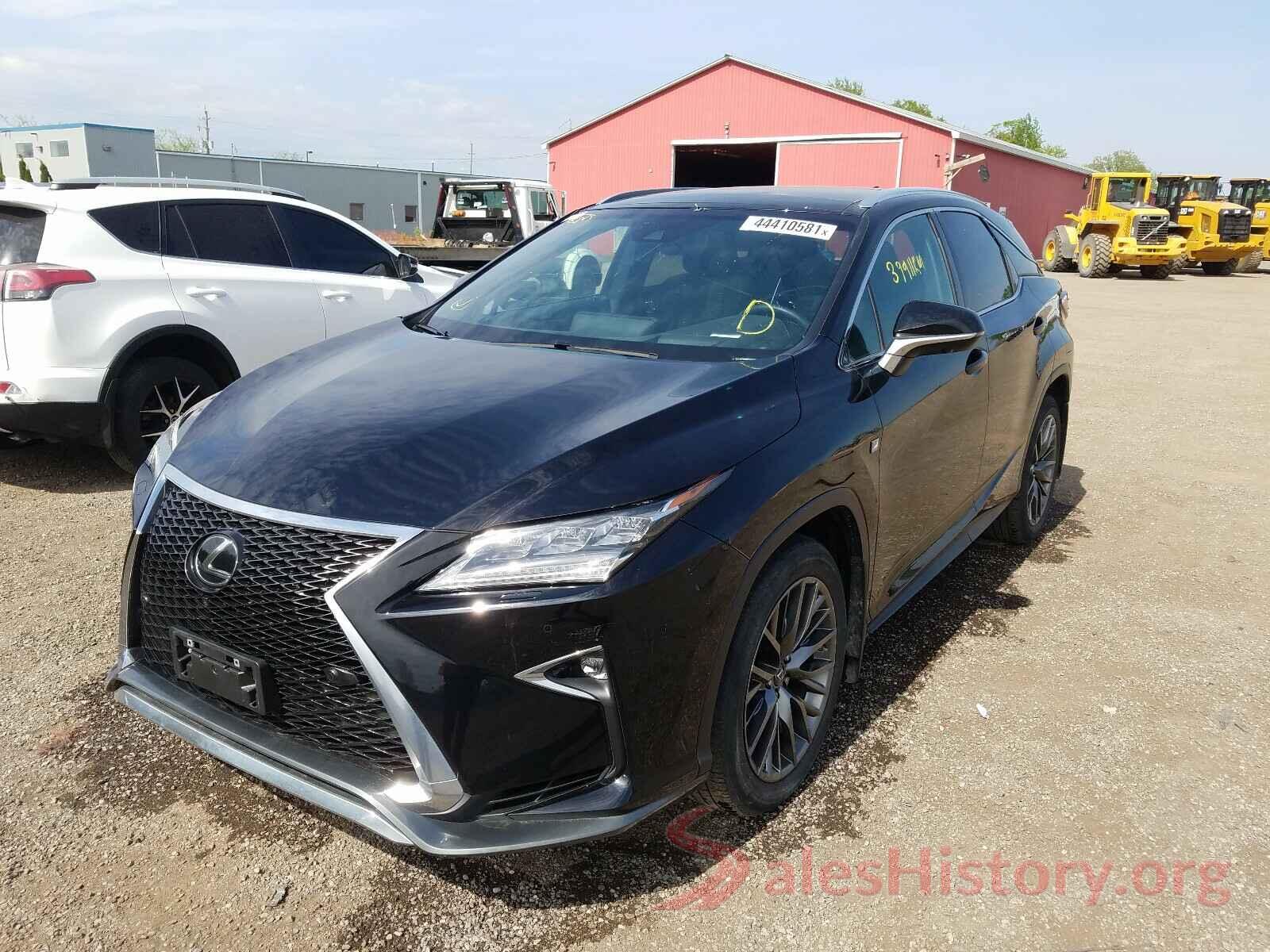 2T2BZMCA4JC161030 2018 LEXUS RX350