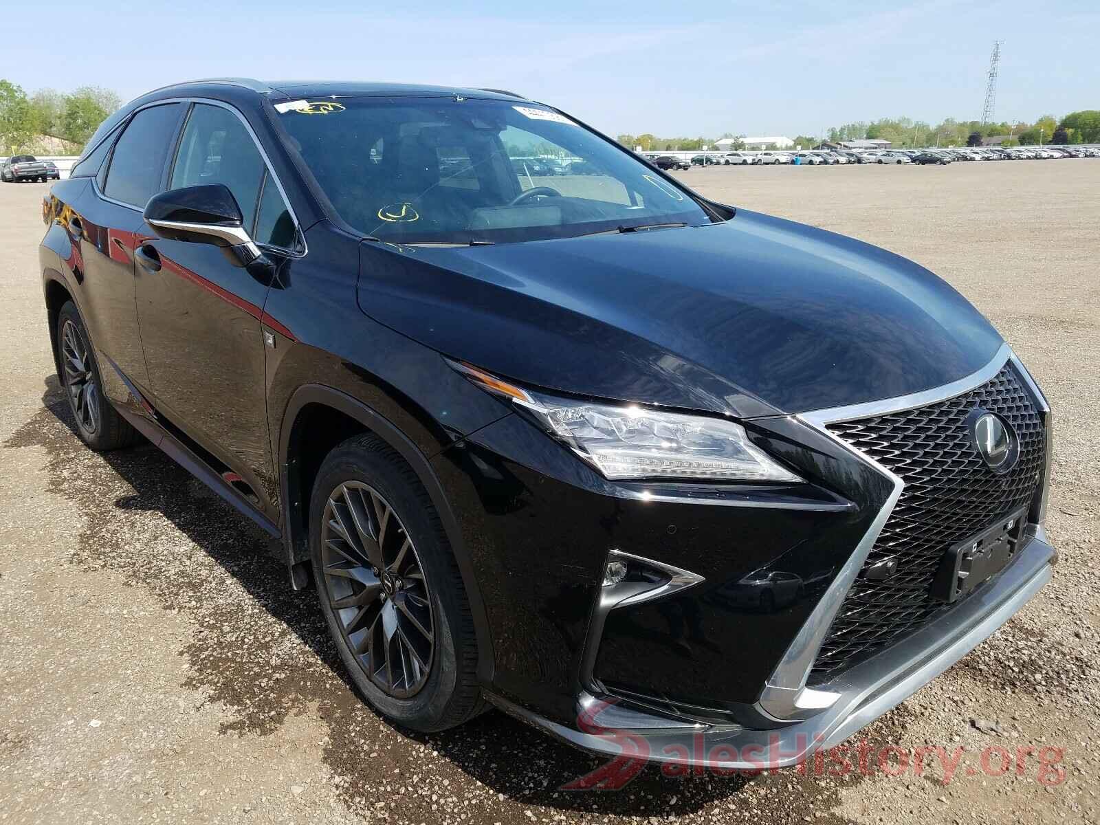 2T2BZMCA4JC161030 2018 LEXUS RX350