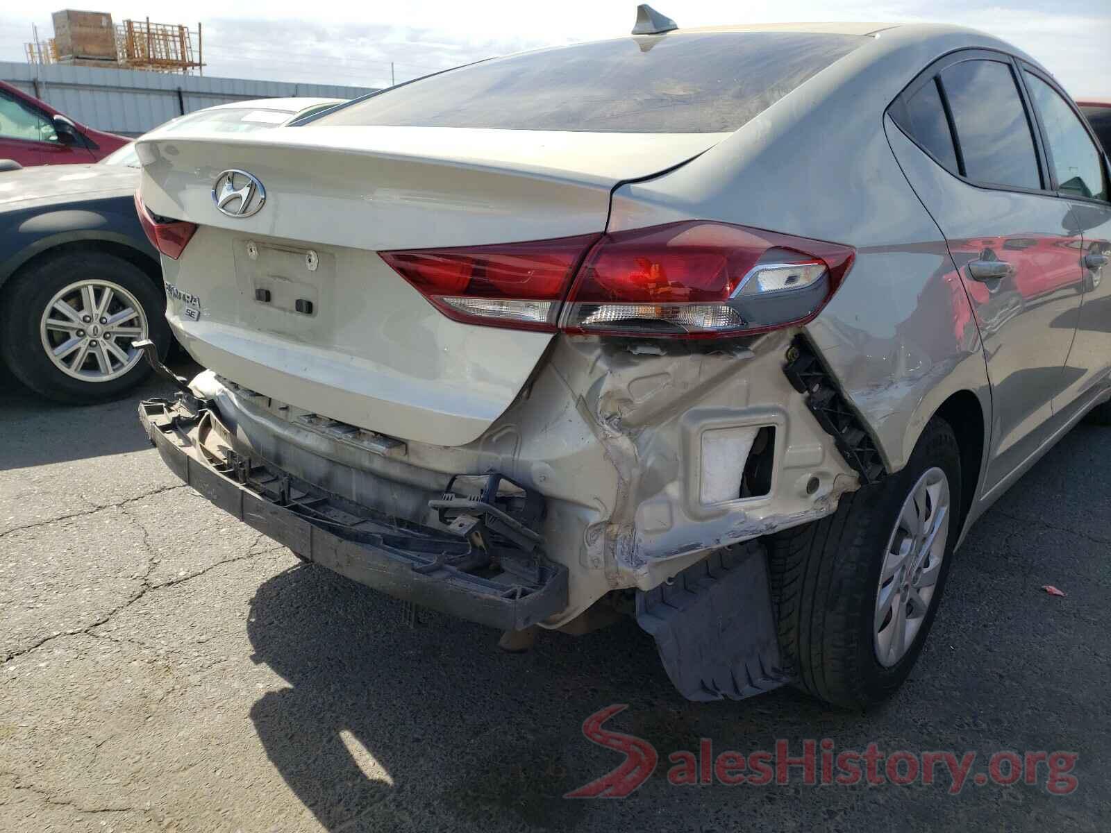 5NPD74LF7HH096681 2017 HYUNDAI ELANTRA