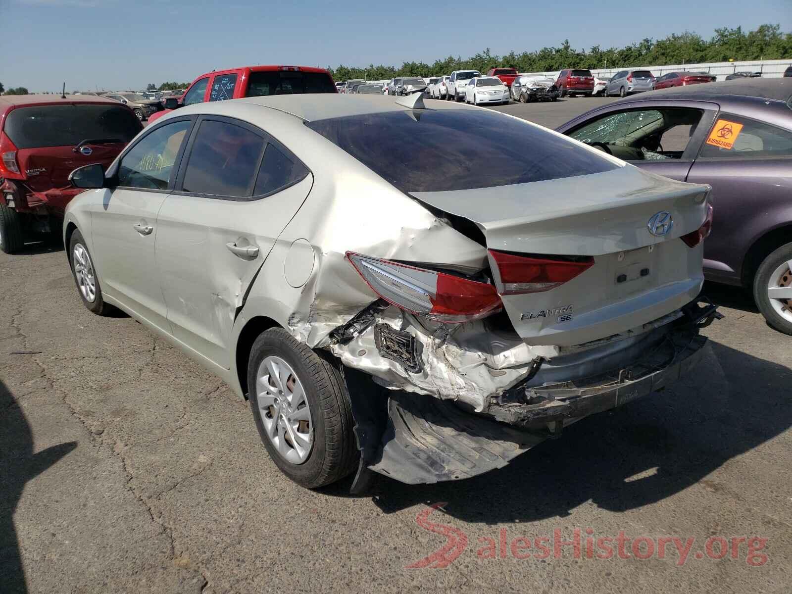 5NPD74LF7HH096681 2017 HYUNDAI ELANTRA