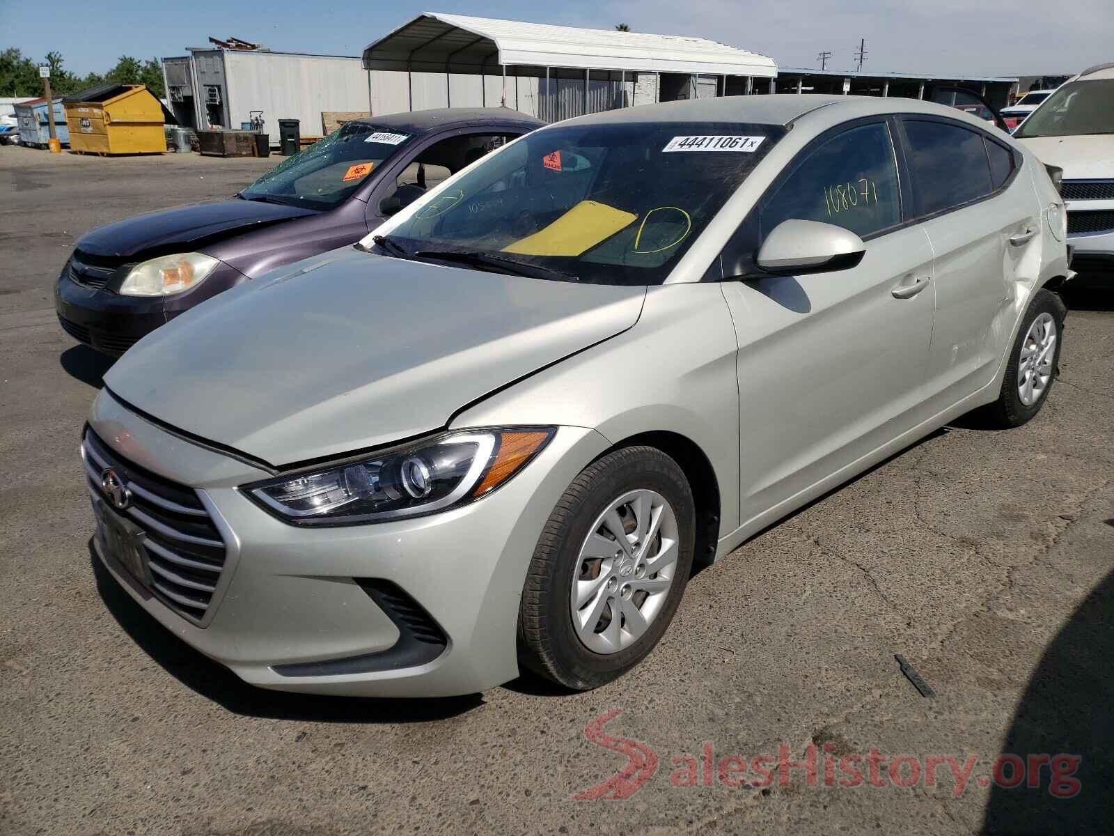 5NPD74LF7HH096681 2017 HYUNDAI ELANTRA