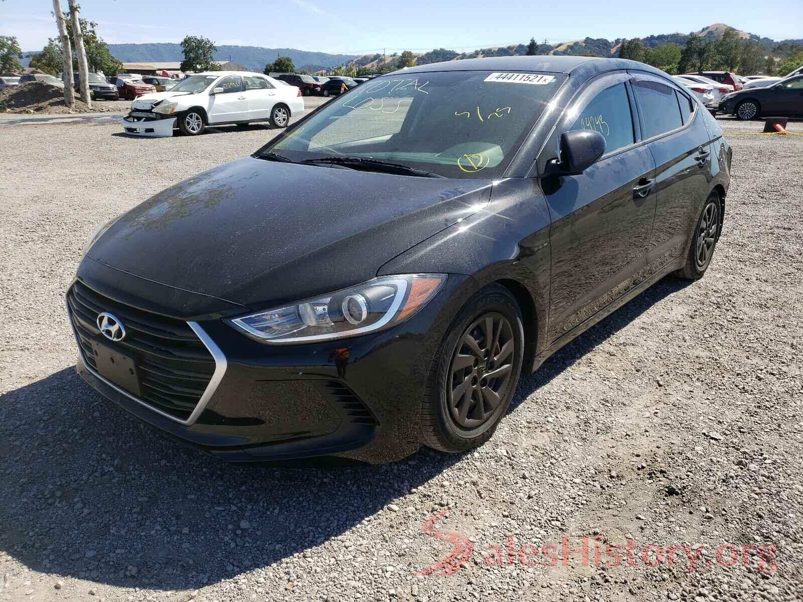 5NPD74LF5JH222378 2018 HYUNDAI ELANTRA