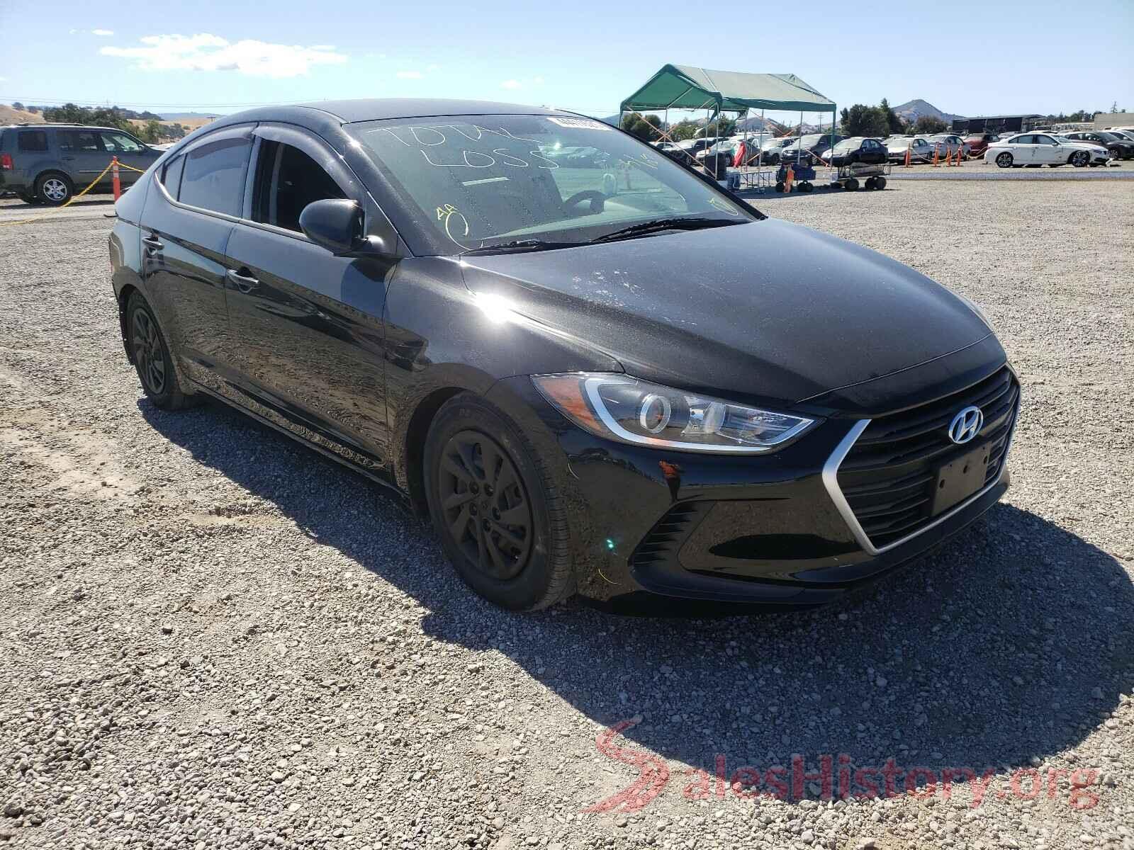 5NPD74LF5JH222378 2018 HYUNDAI ELANTRA