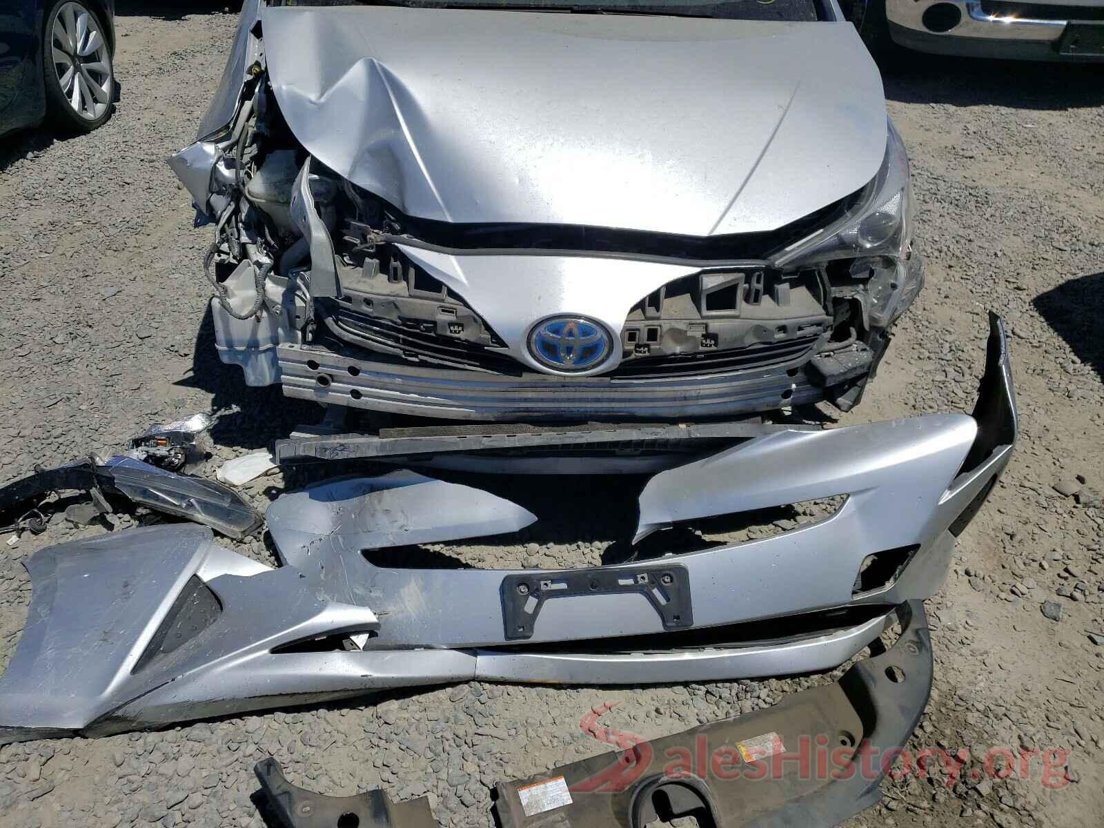 JTDKARFU6G3013977 2016 TOYOTA PRIUS